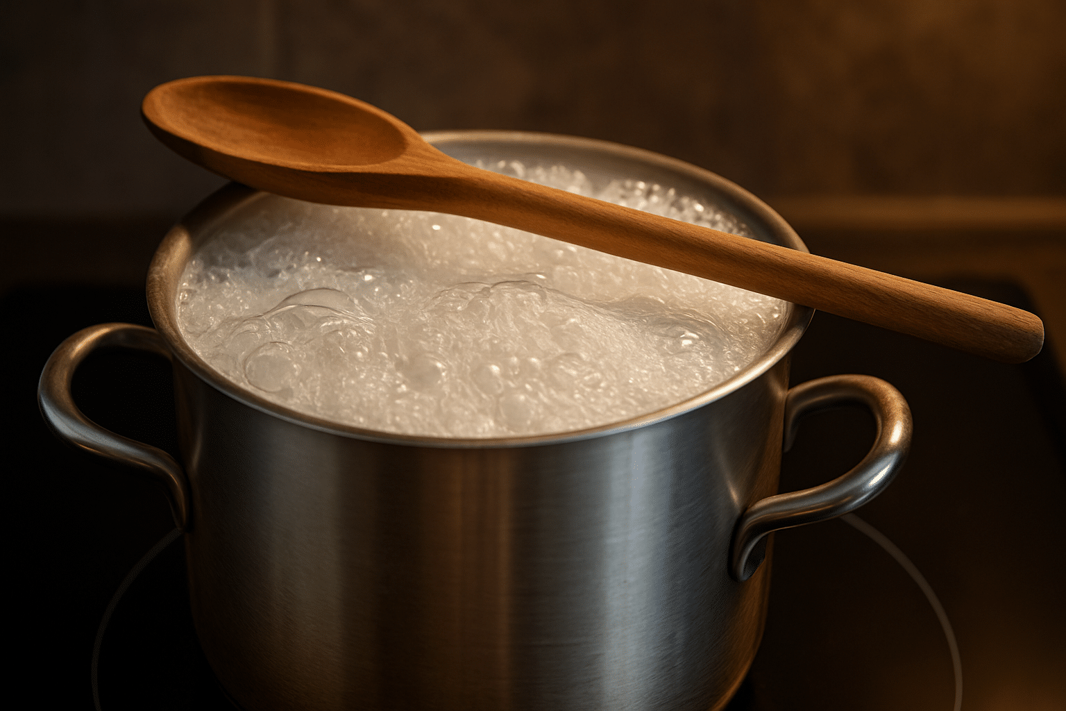 Por qué meter una cuchara de madera sobre la olla evita que hierva: El truco casero que salva tus comidas