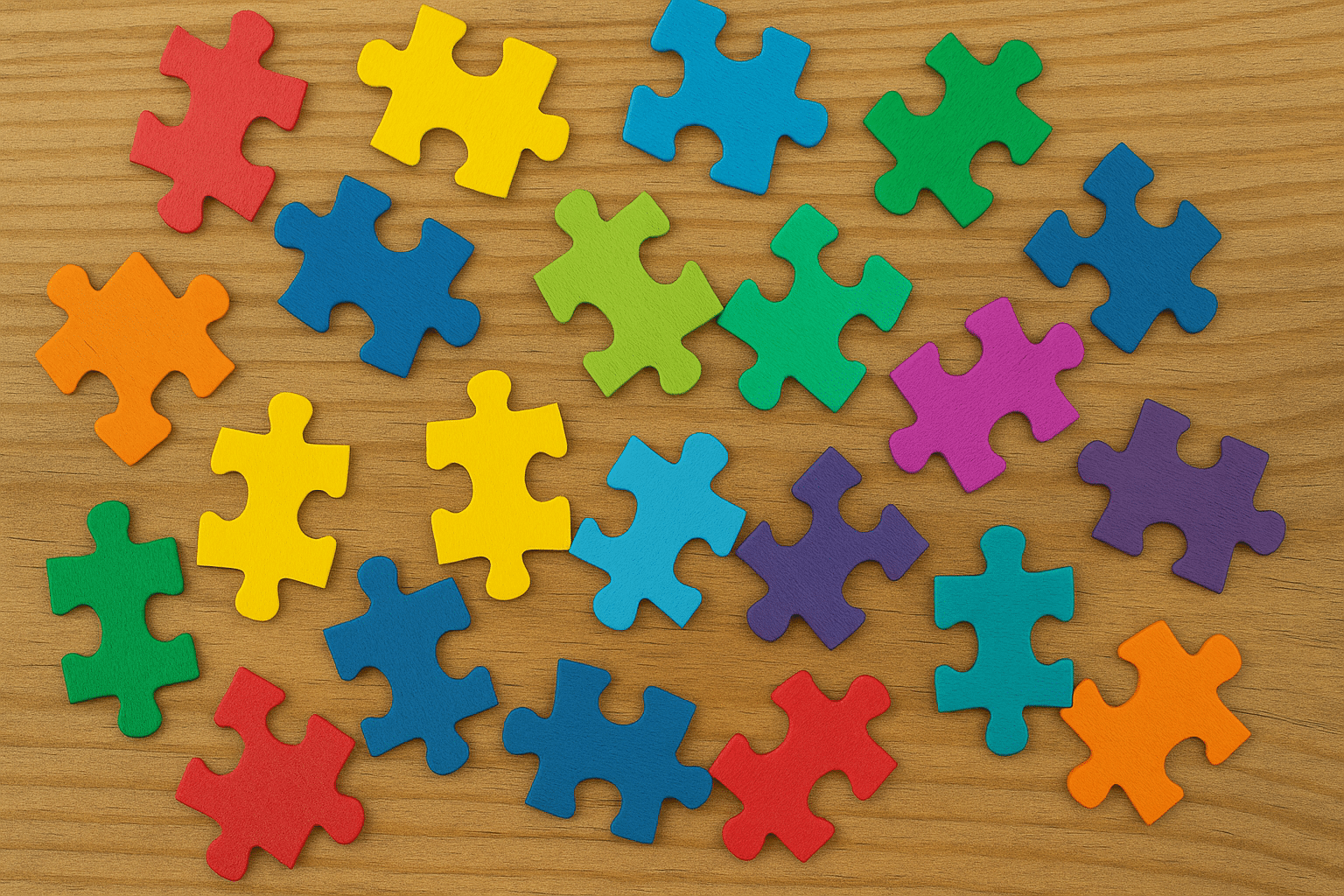 Piezas sueltas de puzzles: para qué sirven