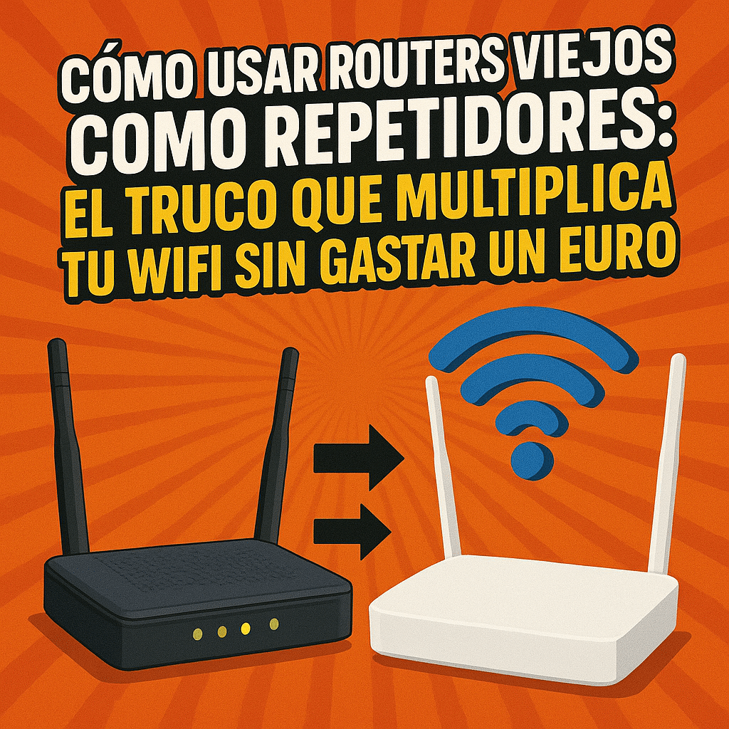 C&oacute;mo usar routers viejos como repetidores