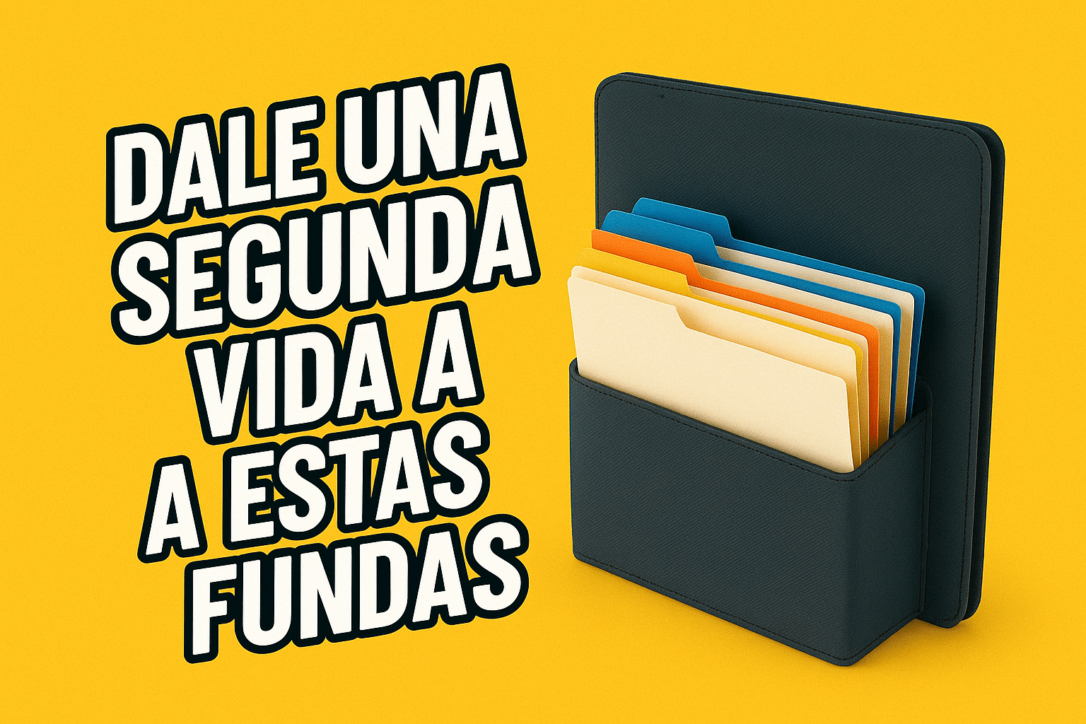 Reutiliza fundas de tablets como archivadores