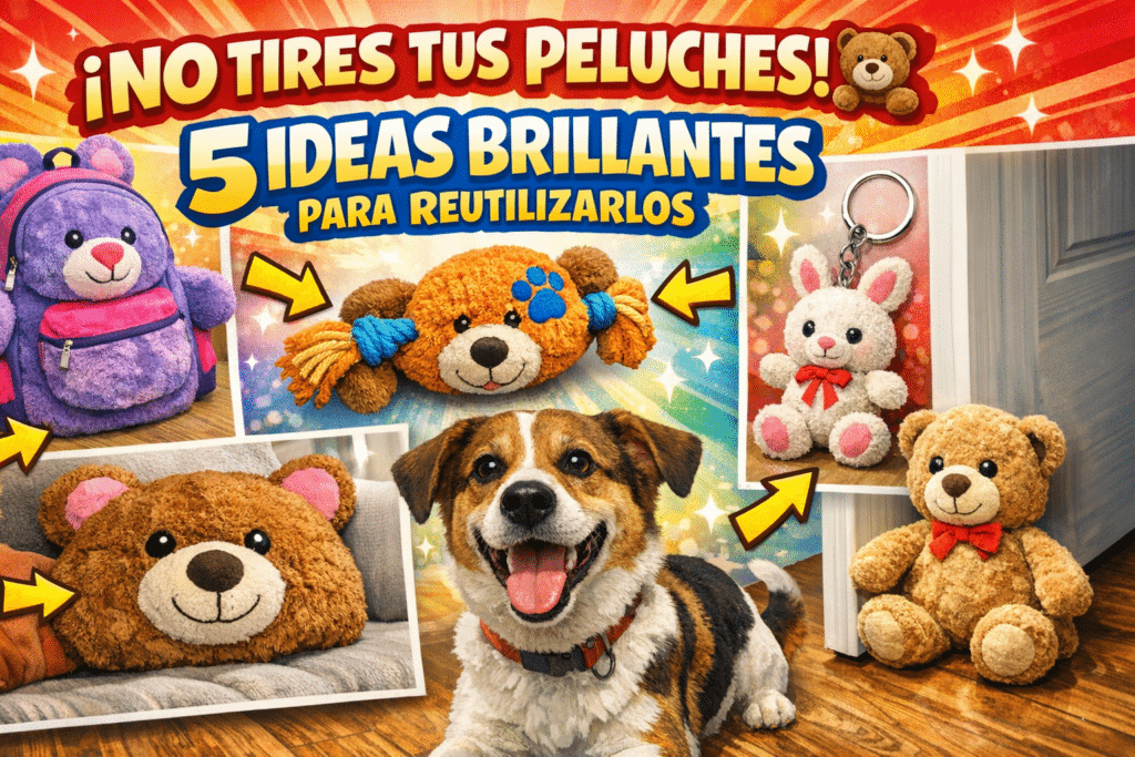 Qué hacer con peluches viejos: ideas creativas