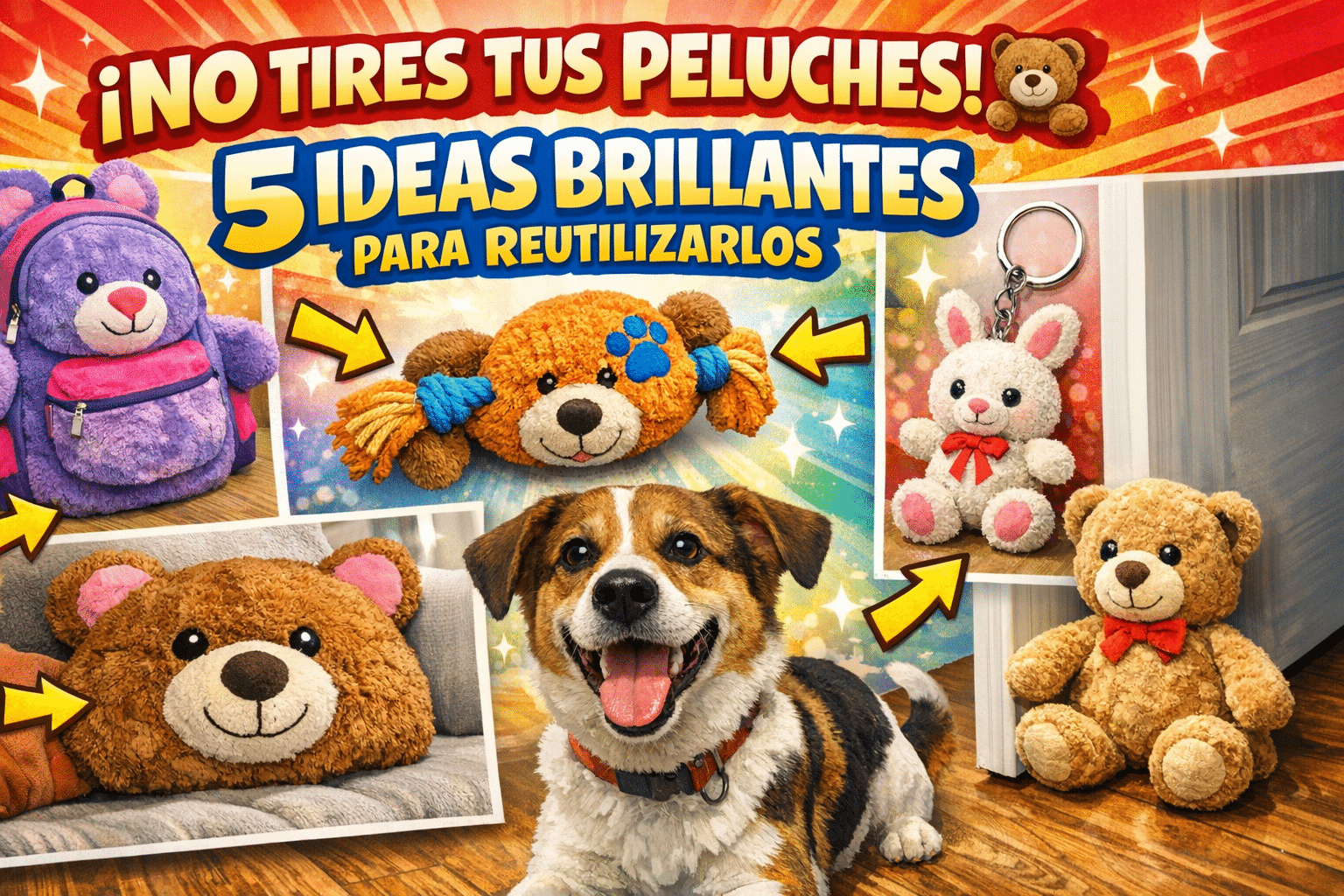 Qu&eacute; hacer con peluches viejos: ideas creativas